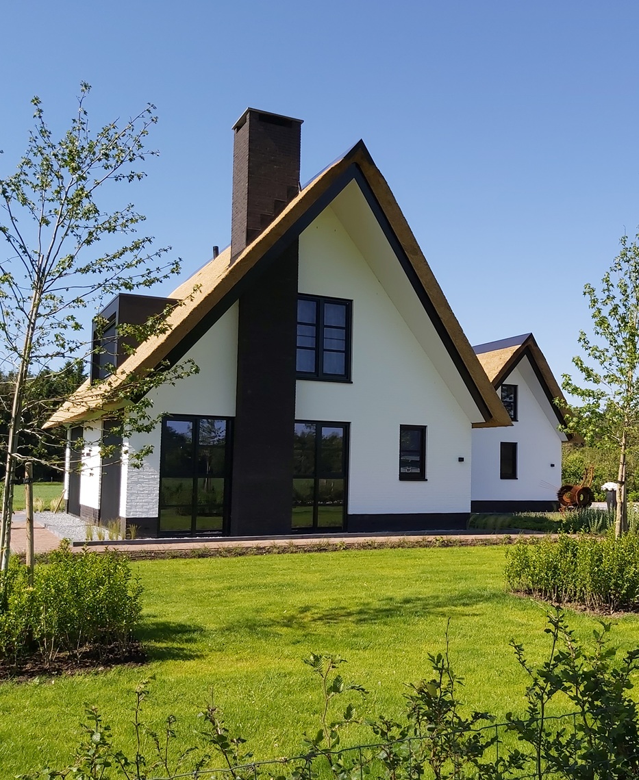 Moderne woning in groene woonomgeving